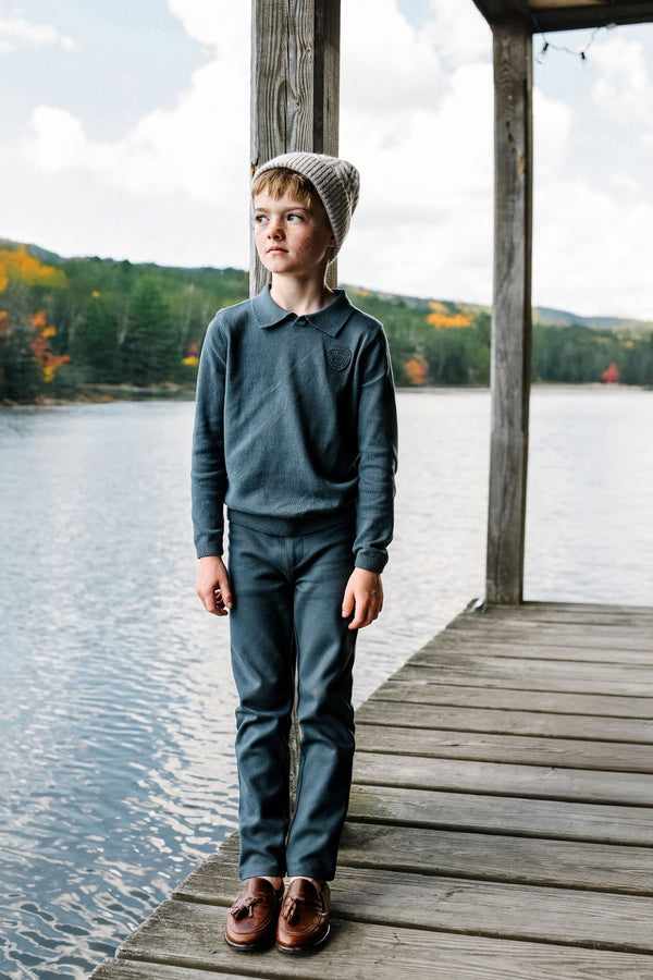ANALOGIE <BR> Knit Polo