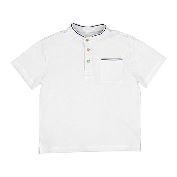 MAYORAL <BR> Mandarin Collar Polo