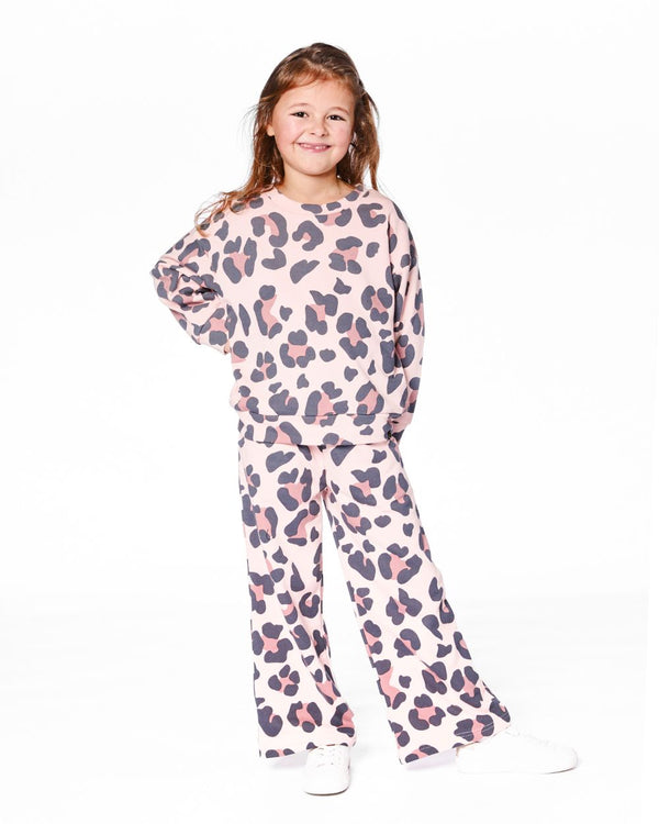 DEUX PAR DEUX <BR> Leopard Sweatshirt