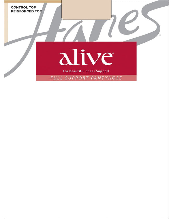 SILK REFLECTIONS <br> Hanes Alive Full Support Pantyhose (Control Top)