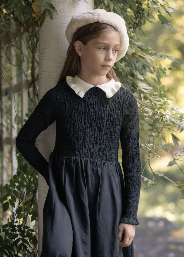 COCO BLANC <BR> Collared Maxi