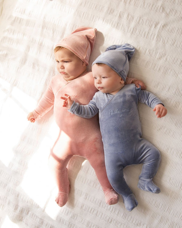 CUDDLE & COO <BR> Little One Velour Stretchie