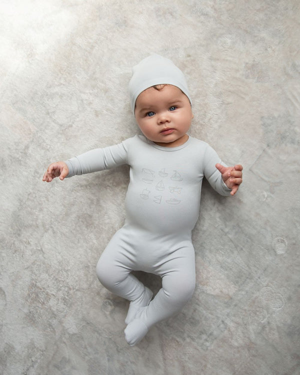 CUDDLE & COO <BR> Sail Boat Stretchie