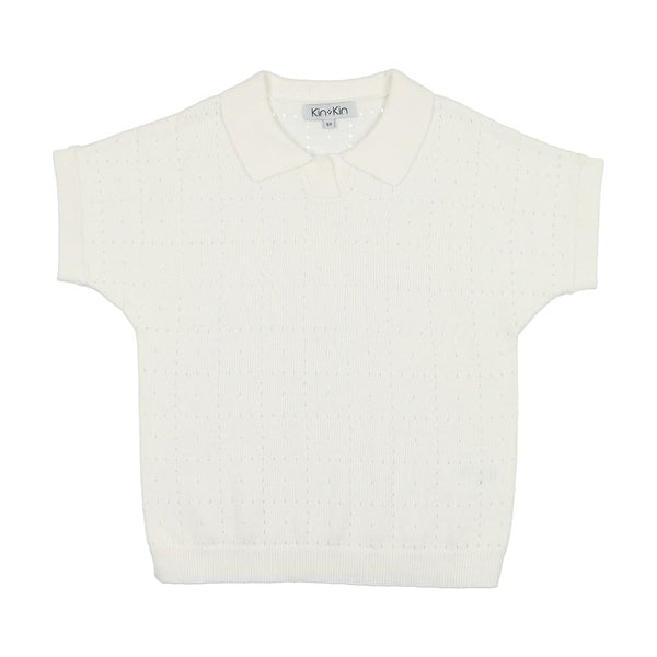 Knit Polo Sweater