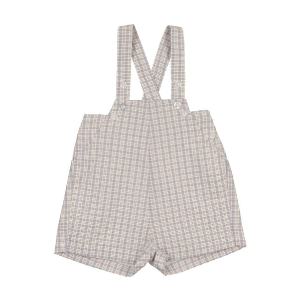 KIN & KIN <BR> Baby Plaid Overall