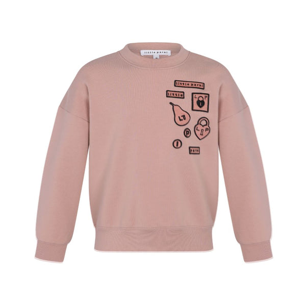 PARNI <BR> Multipatch Sweatshirt