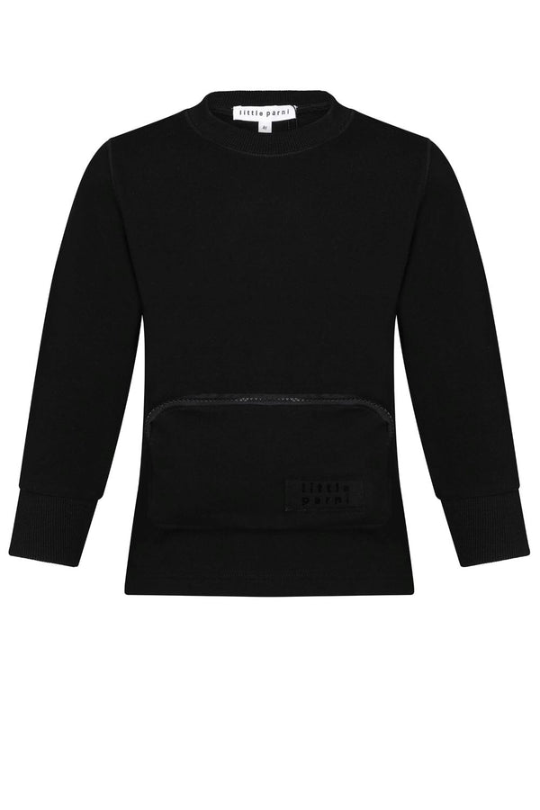 PARNI <BR> Boys Pocket Sweatshirt