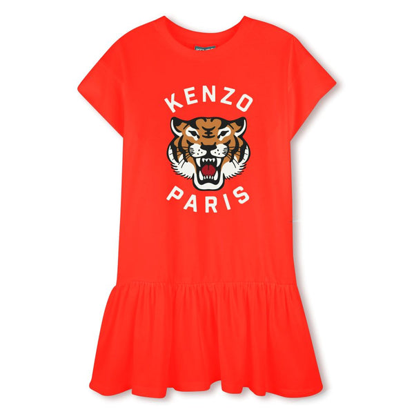 KENZO <BR> Tiger Logo Dress