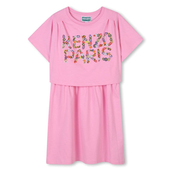 KENZO <BR> Graphic Logo Detail Dress