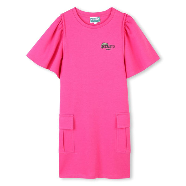 KENZO <BR> Pocket & Print Detail Dress