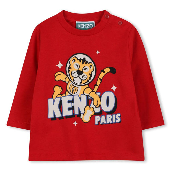 KENZO <BR> LS Tiger Tee