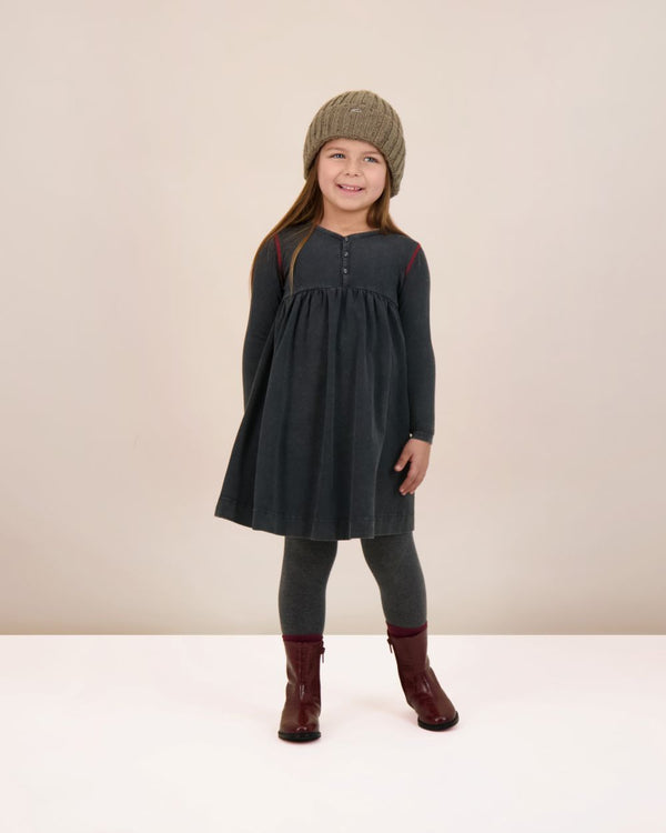 ANALOGIE <BR> Contrast Stitch Dress
