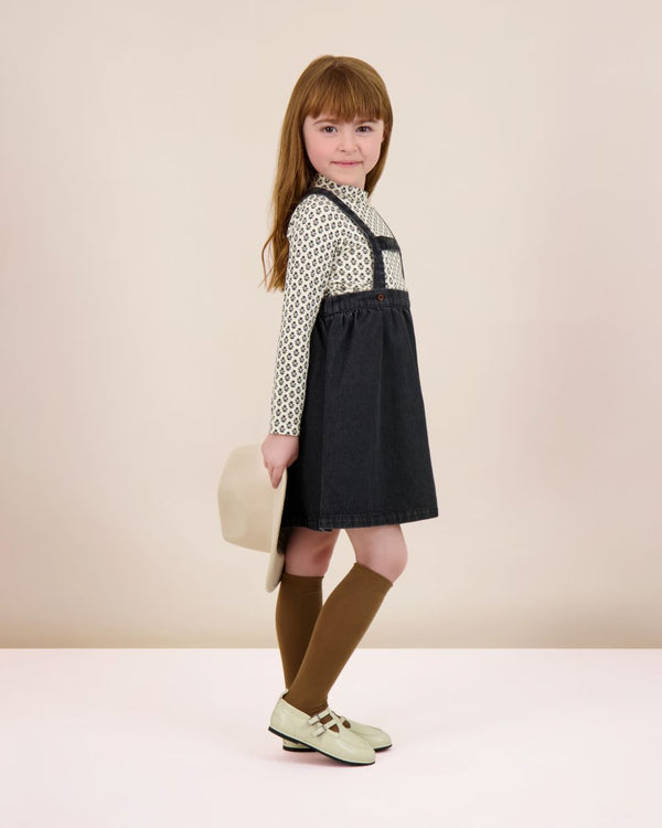 ANALOGIE <BR> Strap Denim Jumper