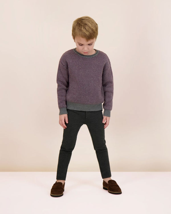 ANALOGIE <BR> Multi-Knit Sweater