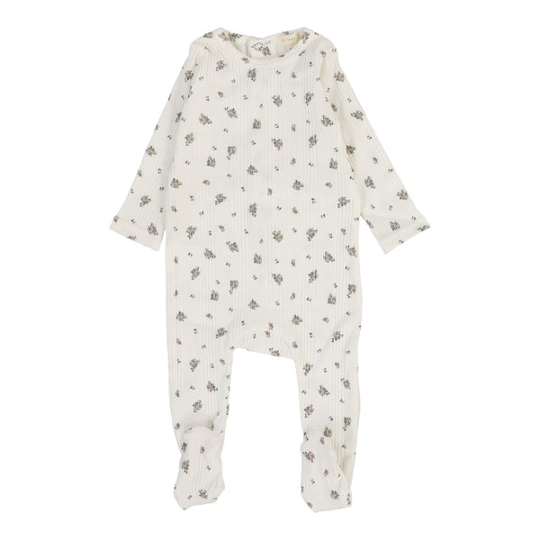 ANALOGIE <BR> Vintage Floral Footie