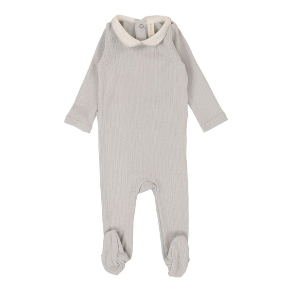LILETTE <BR> Edged Collar Footie
