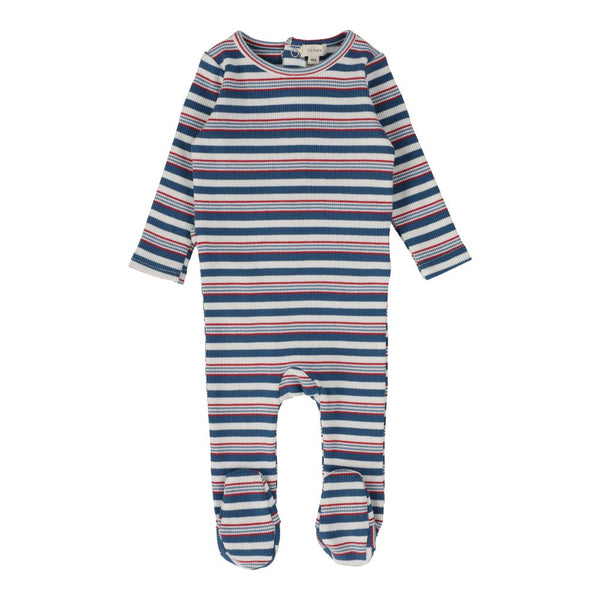ANALOGIE <BR> Multistripe Rib Footie