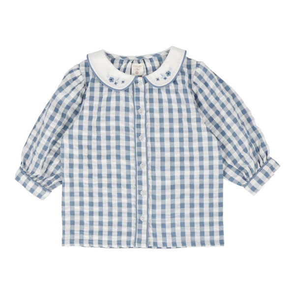 ANALOGIE <BR> Gingham Girls Shirt