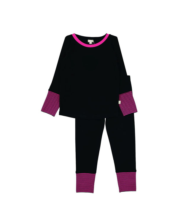 ANALOGIE <BR> Striped Cuff Lounge Set