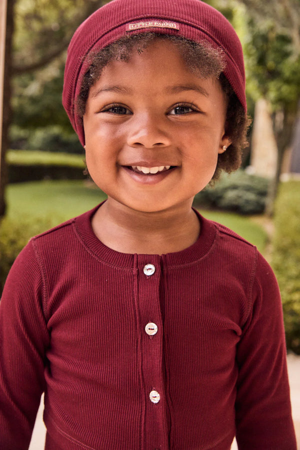 PARNI <BR> Baby Rhinestone Set & Beanie