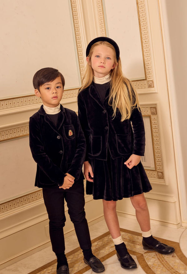 PARNI <BR> Velour Blazer