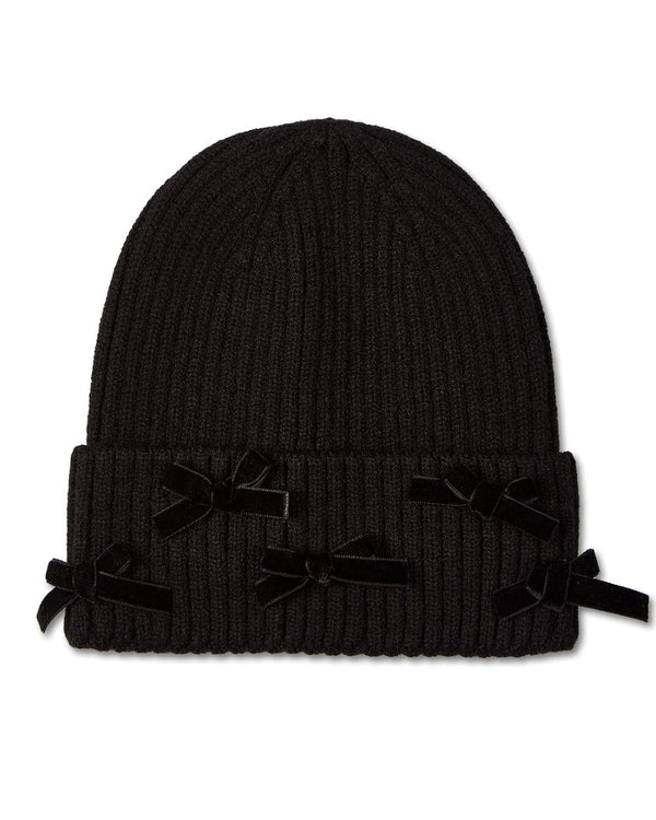 MEMOI <BR> "All-Over Bows" Beanie