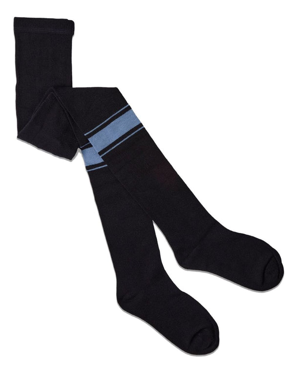 MEMOI <BR> Bold Stripe Cotton Tights