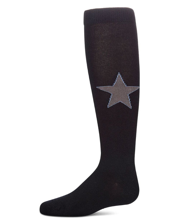 MEMOI <BR> Star Knee Sock