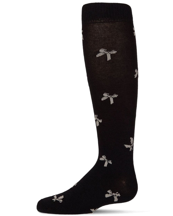 MEMOI <BR> Multi Bow Knee Sock