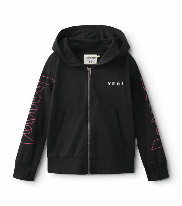 NUNUNU <BR>  'NU01' Zip Hoodie