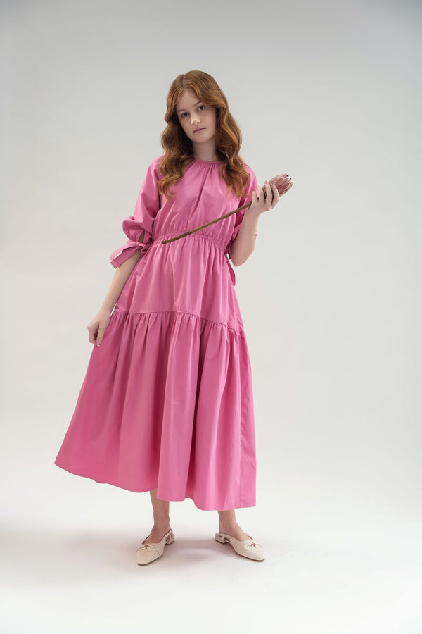 teela pink denim dress Pistola Remi Dem Dress-Blush S