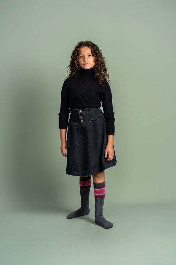 ZUBII <br> Colorblock Knee Sock