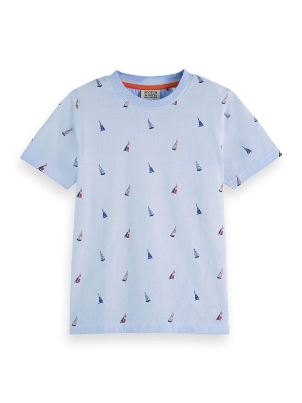 SS Sailboat Print Tee