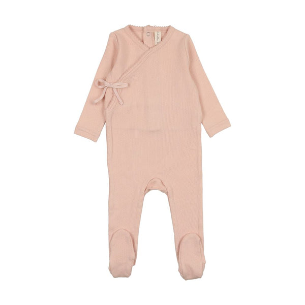 LILETTE <BR> Pinpoint Wrapover Footie (SS)