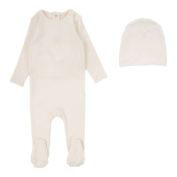 LILETTE <BR> Dotted Footie Set