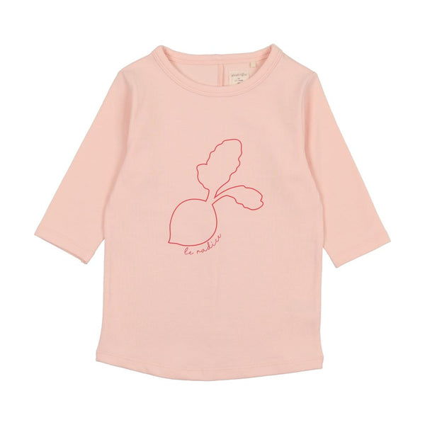 3/4 Sleeve Radish Tee