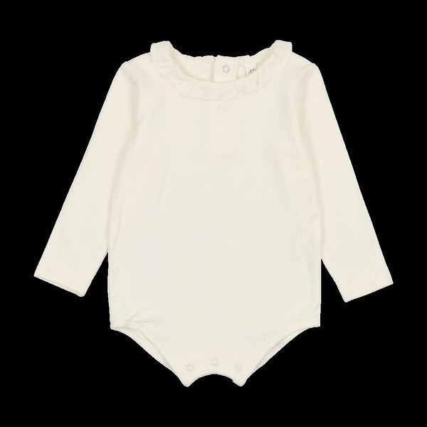 ANALOGIE <BR> Ruffle Onesie (Long Sleeve)