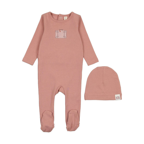 LILETTE <BR> Suitcase Footie Set