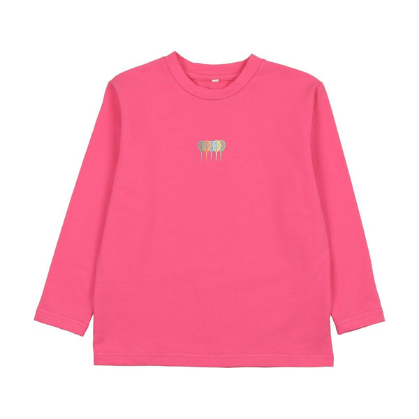 BONJOY <BR> Girls 3/4 Sleeve Sports Tee