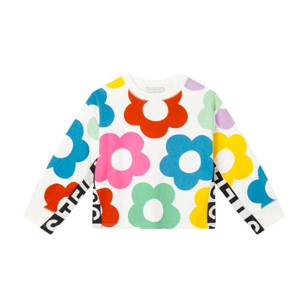 STELLA MCCARTNEY <br> Graphic Flowers Sweatshirt