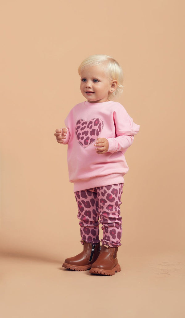 TEELA <br> Leopard Baby Girl Set