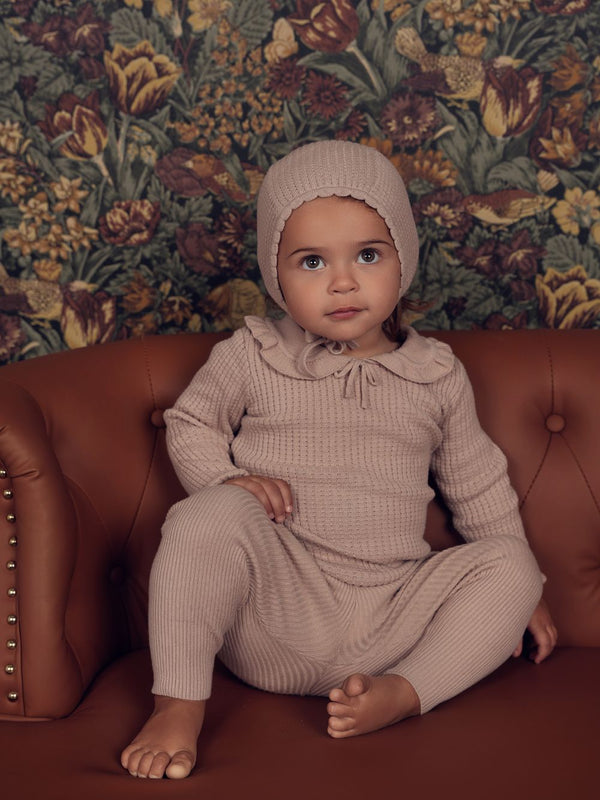 TEELA <br> Collared Knit Set