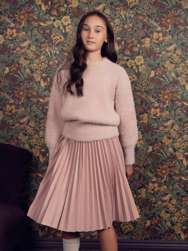 TEELA <br> Leather Skirt