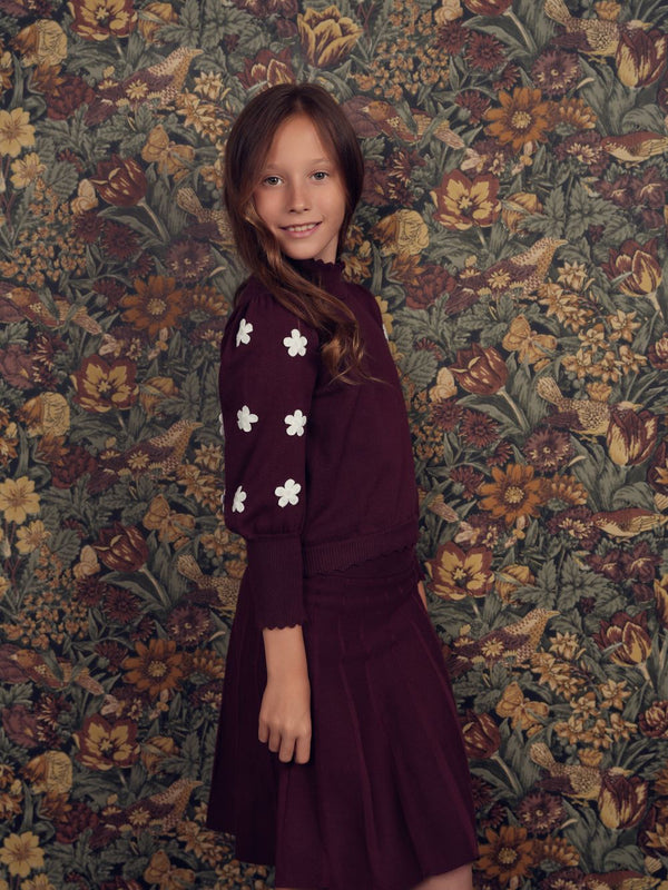 TEELA <br> Knit Floral Set