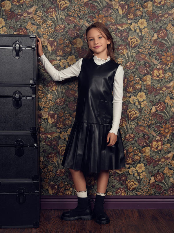TEELA <br> Leather Jumper