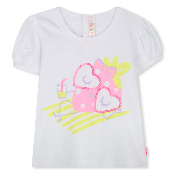 BILLIEBLUSH <BR> SS Heart Tee