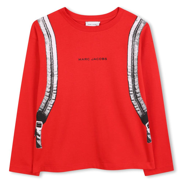 MARC JACOBS <BR> Backpack Print Tee