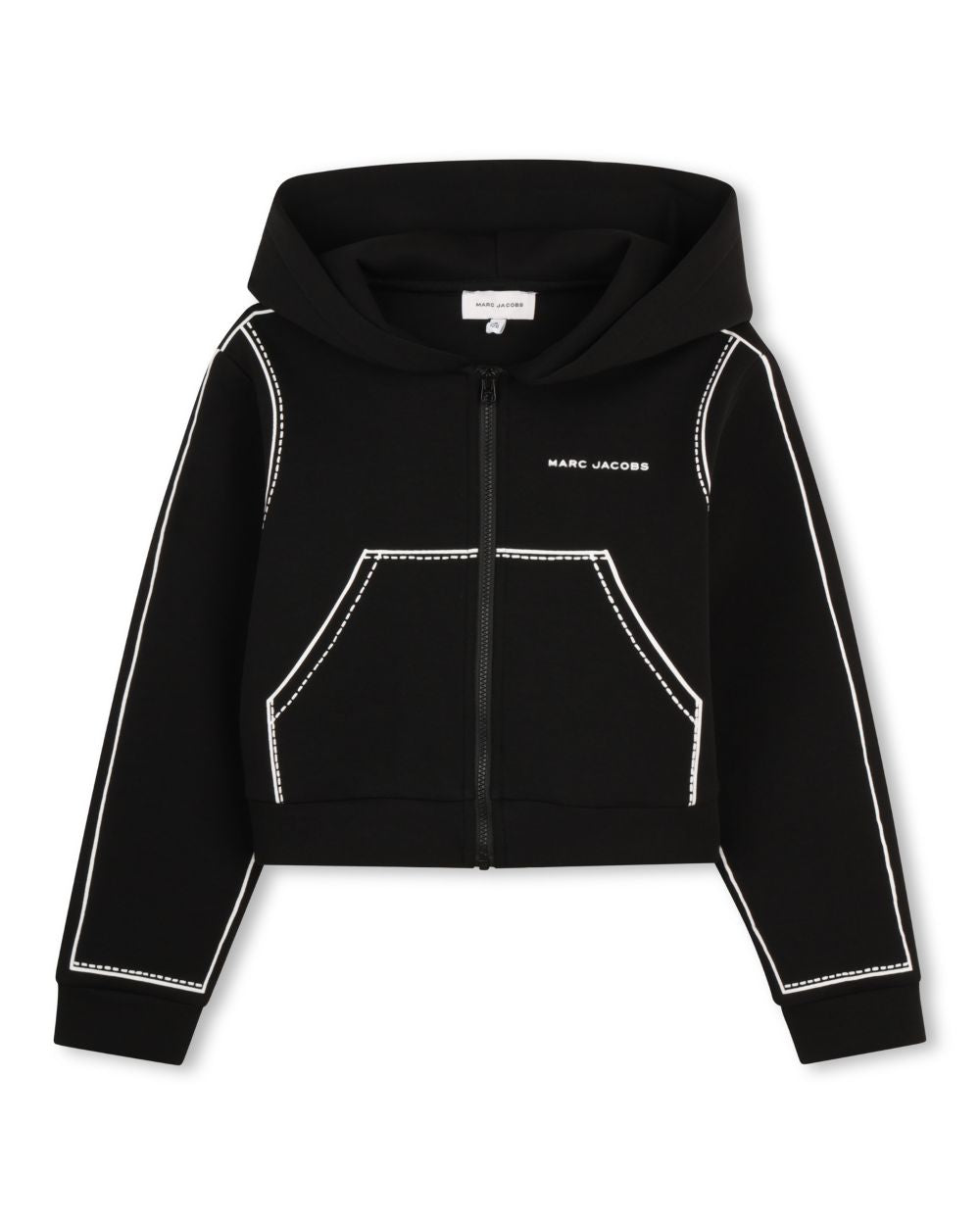MARC JACOBS Contrast Stitching Zip Hoodie – B'Dazzle