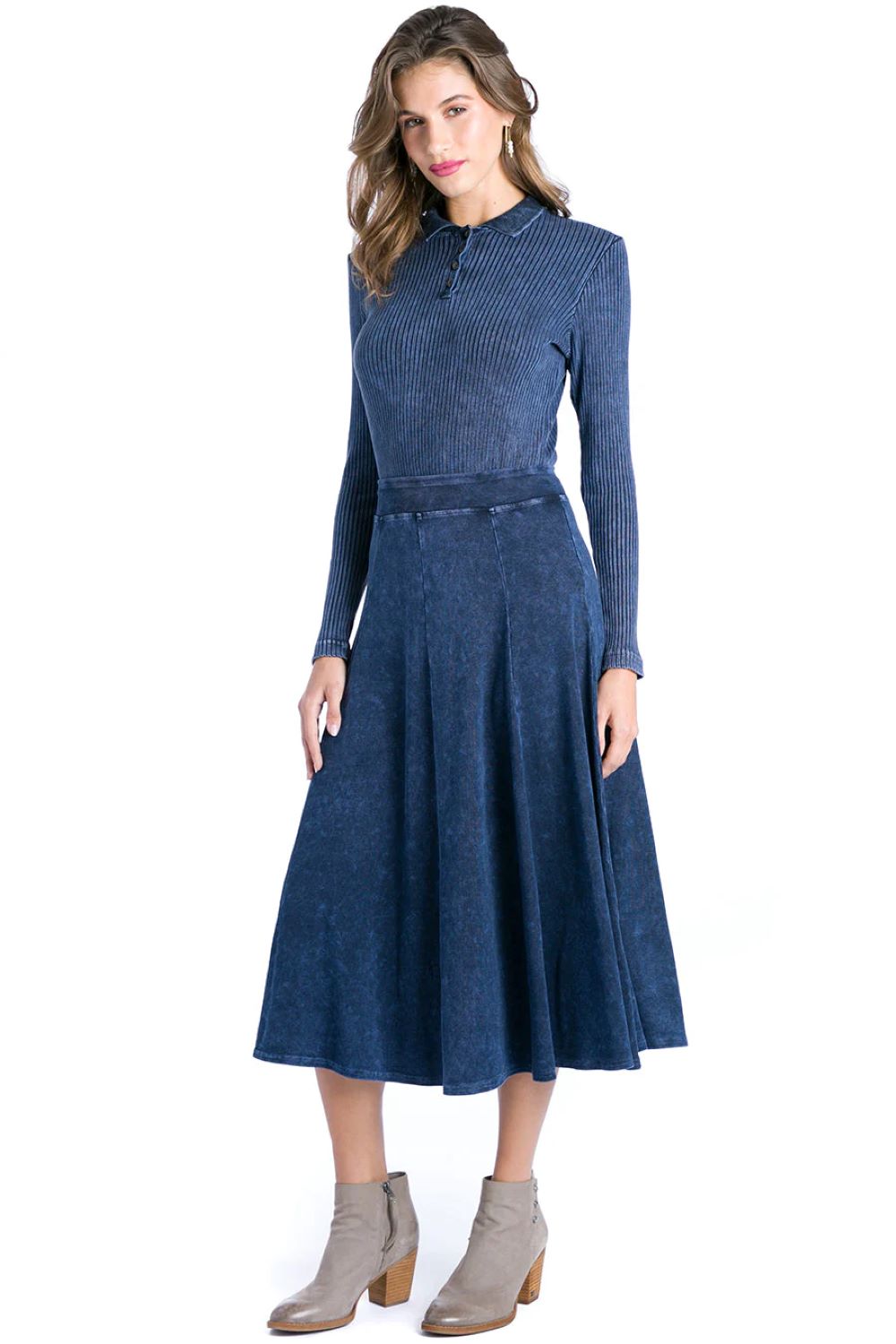 MINERAL MIDI SKIRT
