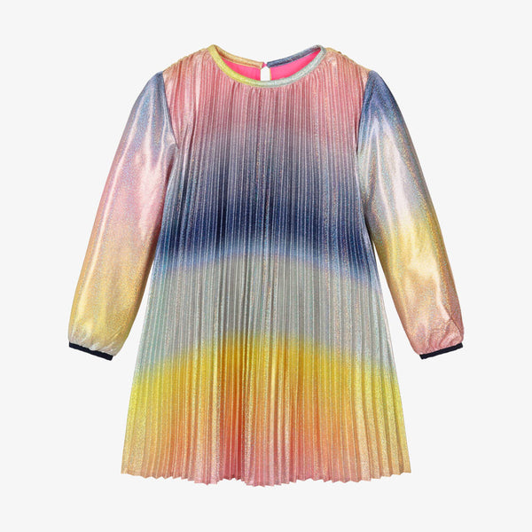 BILLIEBLUSH <BR> Gradient Pleated Dress